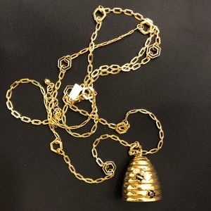 kate spade Gold Beehive Necklace